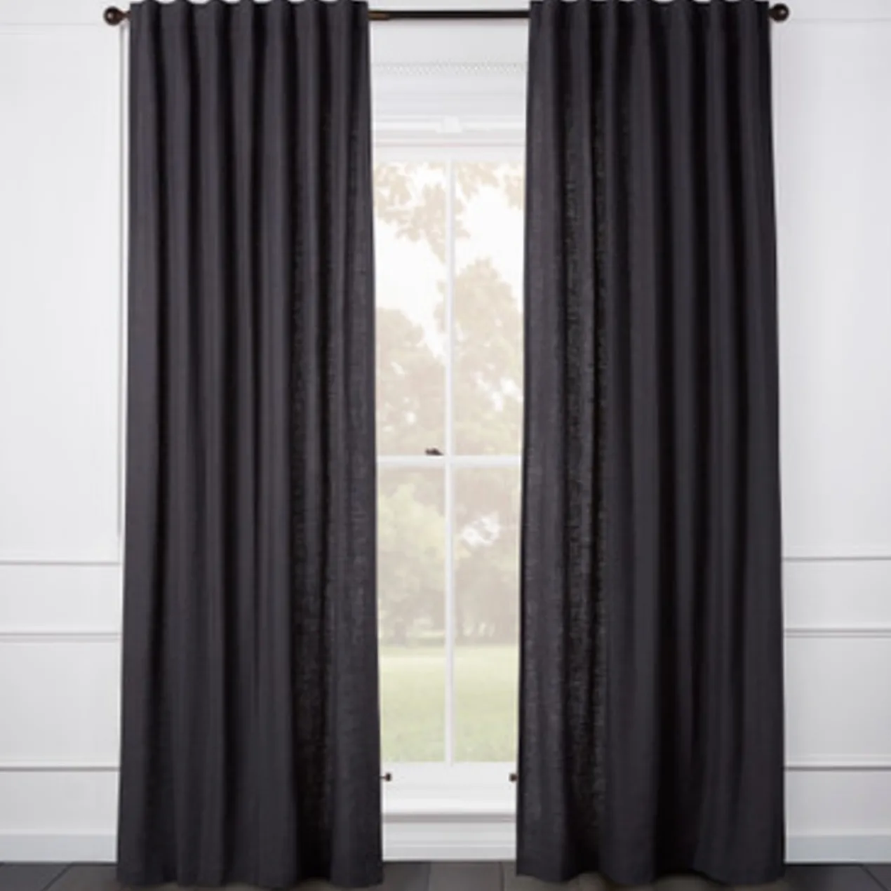Audrey Linen Charcoal - Custom