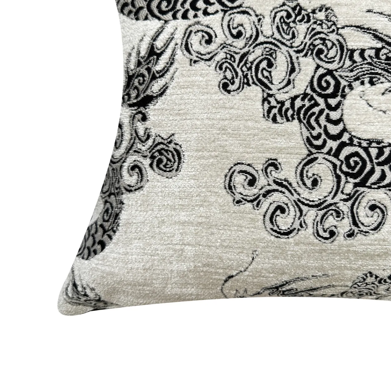 Dragonette Pillow 20" - White