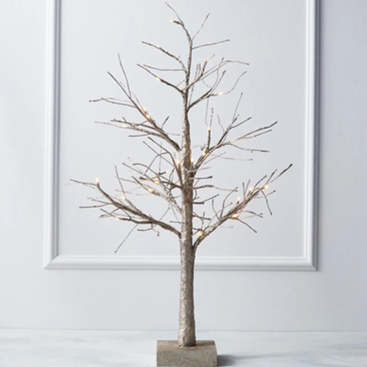 LED Glitter Tree 3'