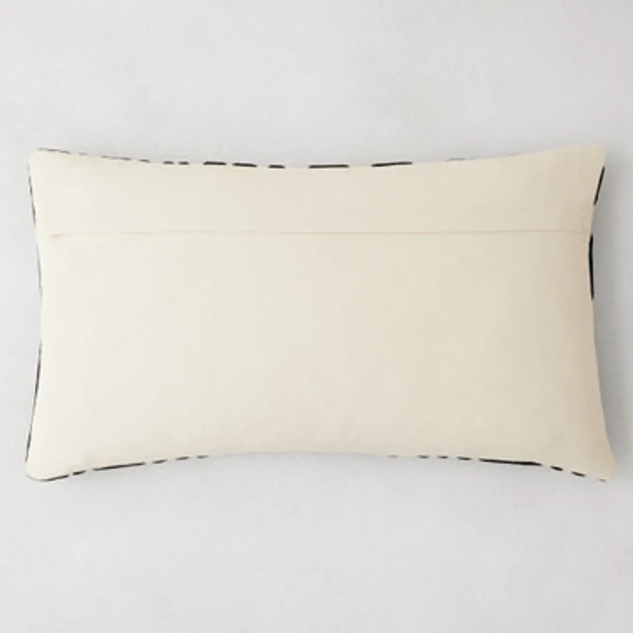 Nemy Lumbar Pillow - Black/White